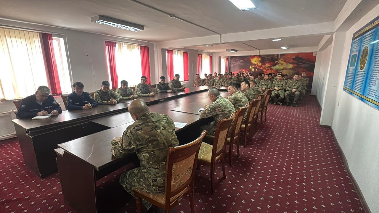 Тұран ауданында құтқарушылармен алдын алу бағытындағы дөңгелек үстел өтті