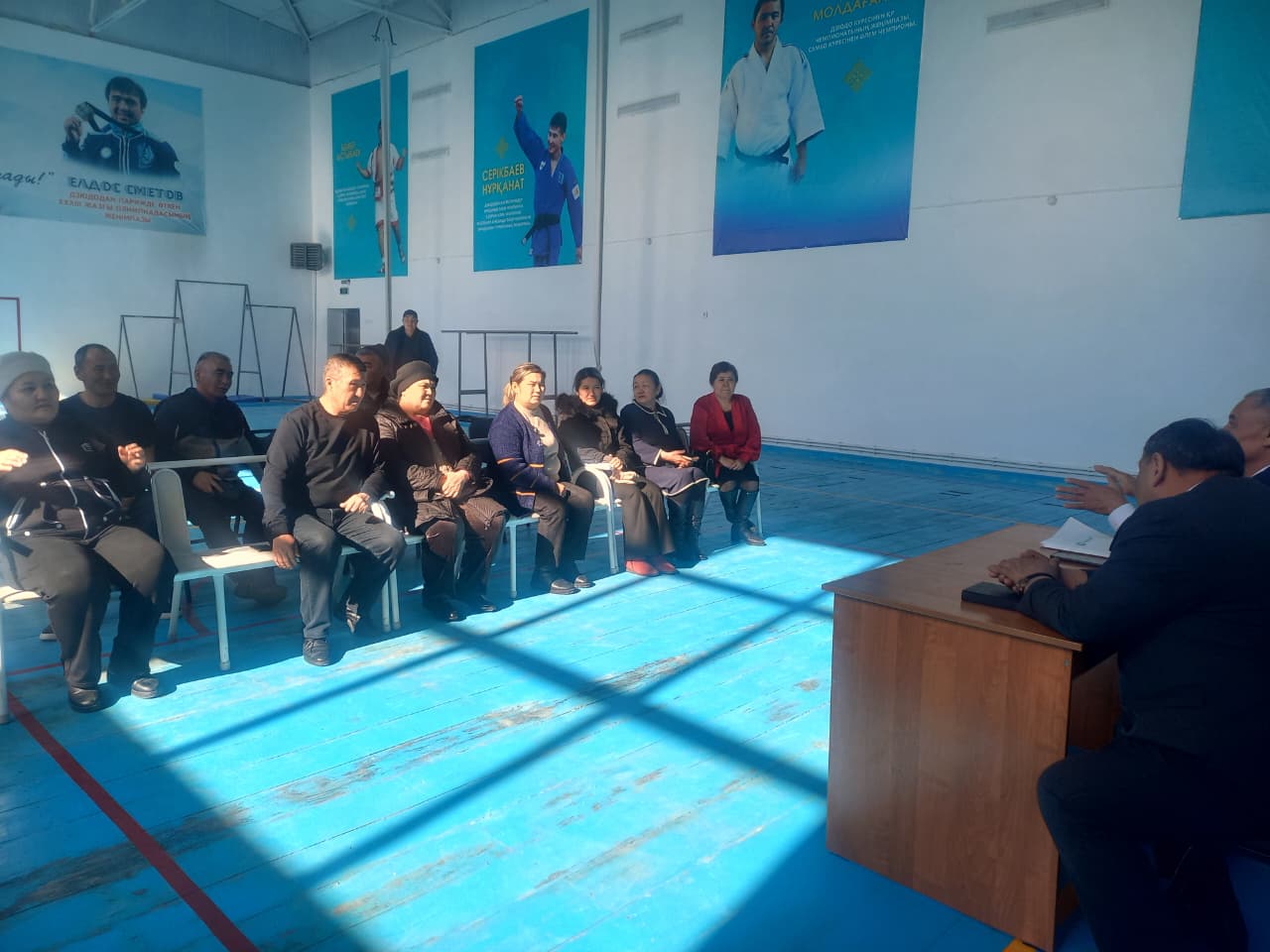 2026 жылғы 10 ақпан күні Тамды ауылдық округінің спорт кешенінде спорт саласының қызметкерлерімен «Конституциялық реформаның негізгі қағидалары» тақырыбында кездесу өтті.