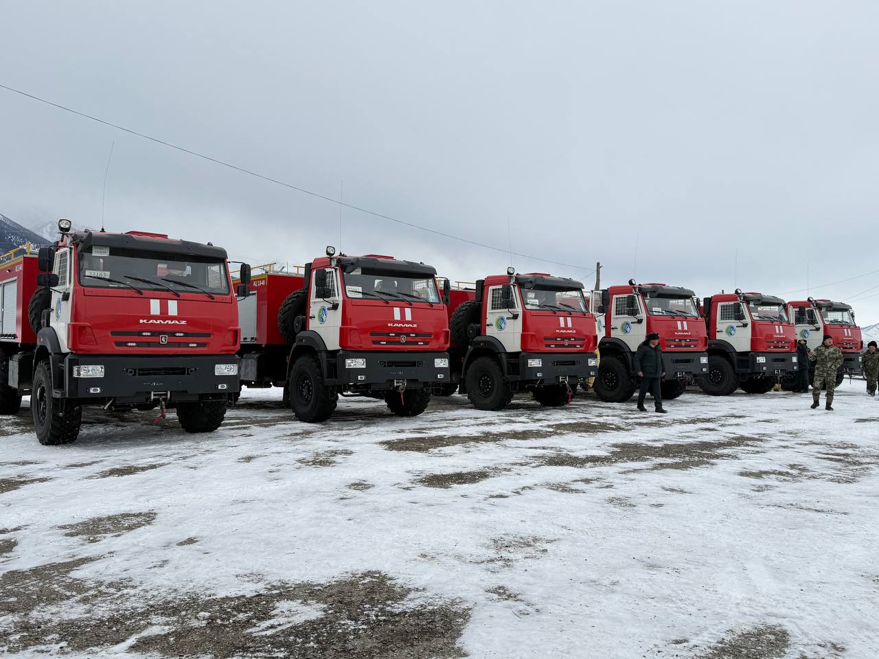 Противопожарная техника передана в Катон-Карагайский государственный национальный природный парк
