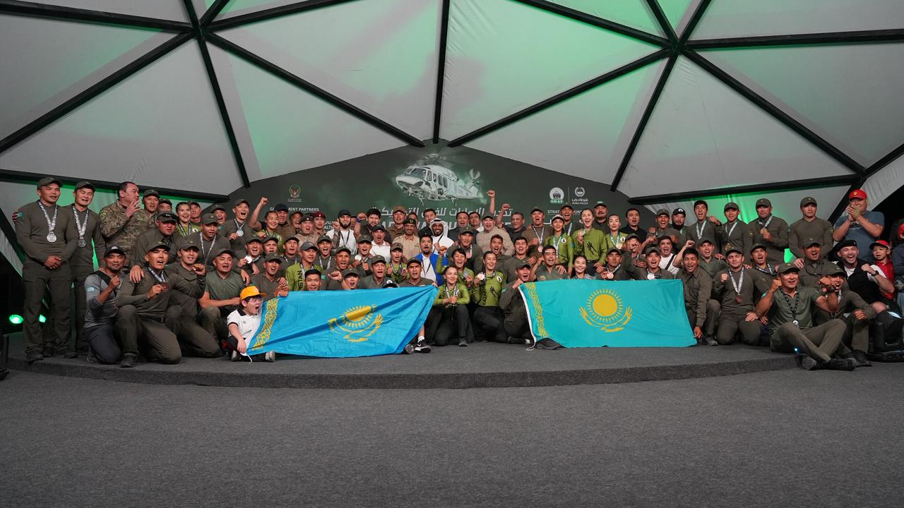 Жеңімпаздар алфавит бойынша тұр!  UAE SWAT Challengе сайысының үшінші күнінде біздің командалар елге ерекше қуаныш сыйлады!