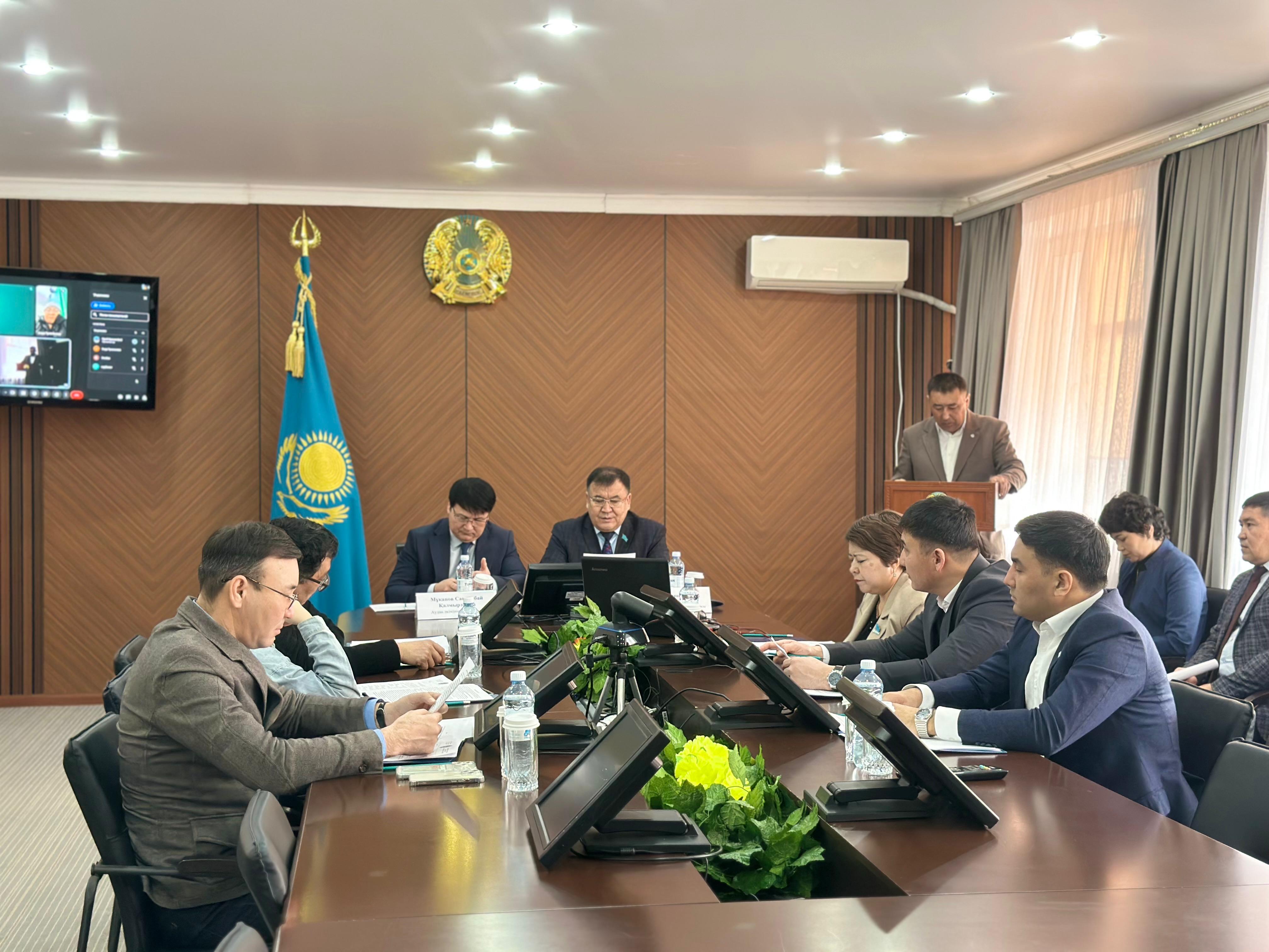 2026 жылғы 11 ақпанда аудандық мәслихаттың кезектен тыс сессиясы өтті