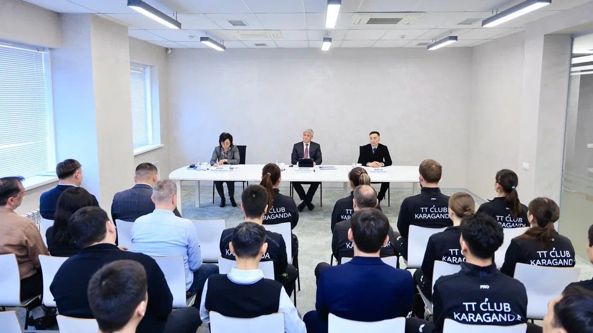 В Карагандинской области обсудили итоги сезона и планы по развитию настольного тенниса