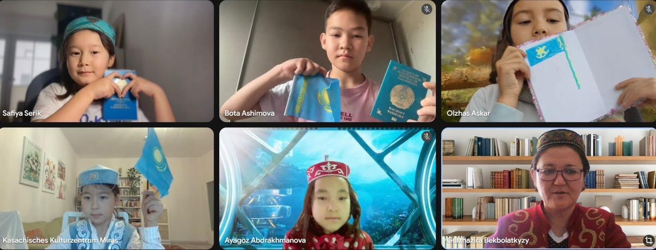 Столичный учитель бесплатно преподает родной язык казахским детям, проживающим в странах Европы