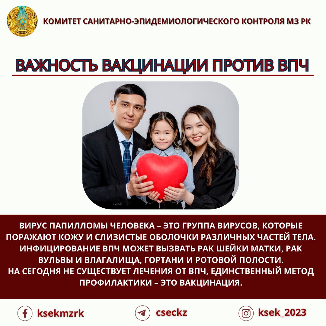 О важности вакцинации против ВПЧ