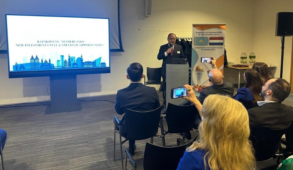 Kazakhstan and the Netherlands Discuss New Areas of Cooperation