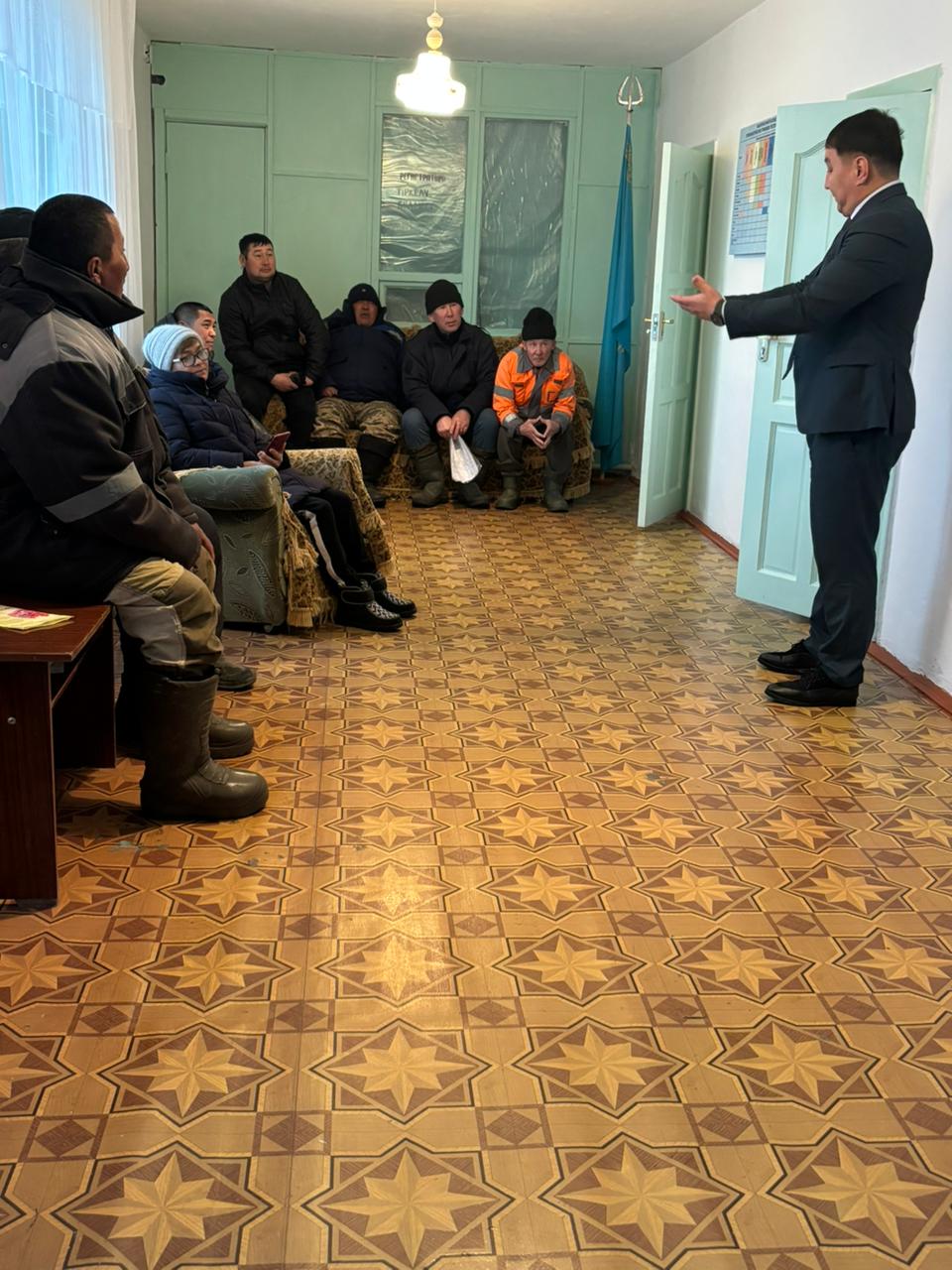 Бәйшегір ауылдық округі әкімінің Ақжар ауылының тұрғындарымен кездесуі