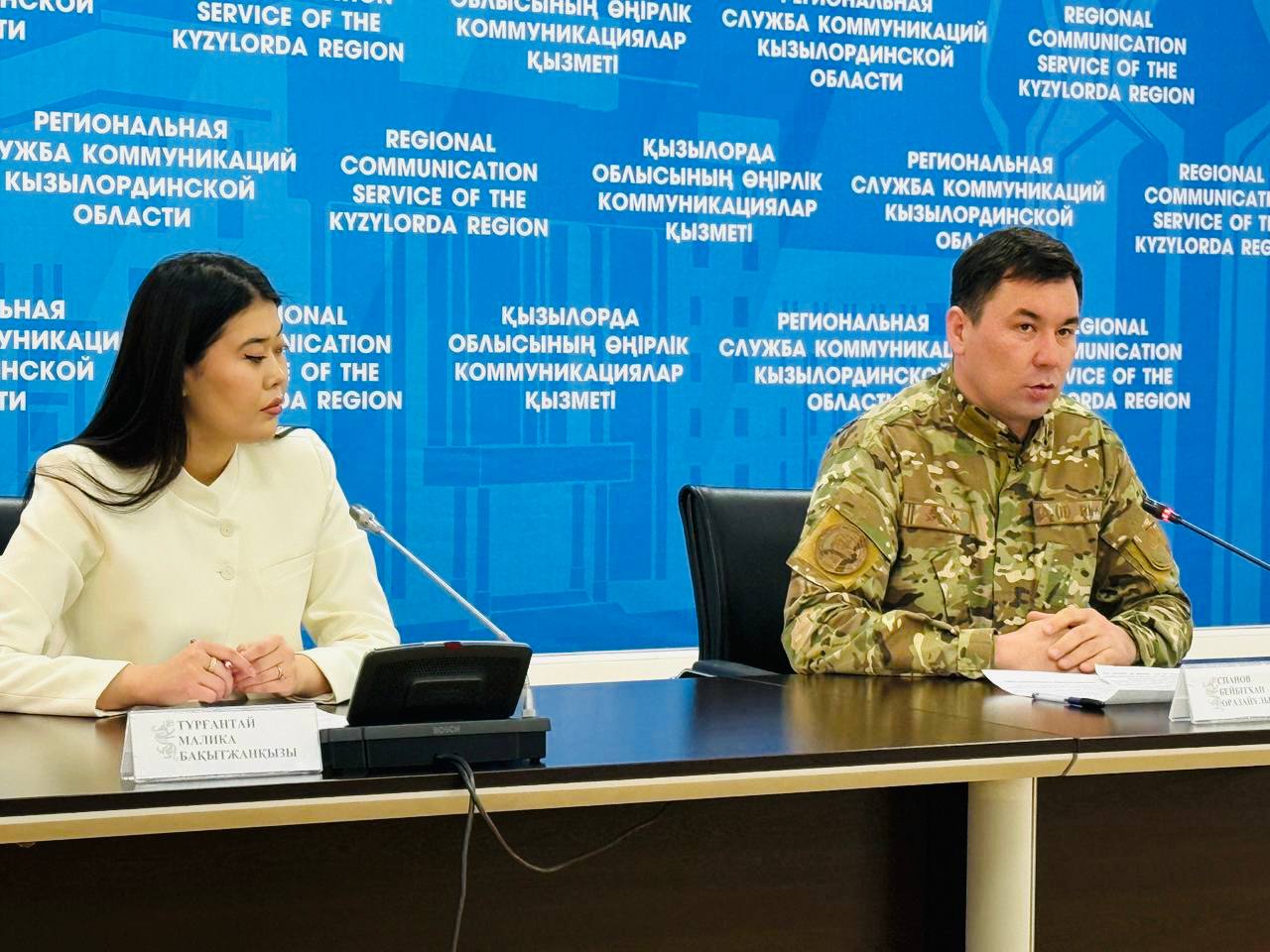 Қызылорда облысында автокөліктің өртенуіне жол бермеу, өрт қауіпсіздігін сақтау жөнінде талқыланды   &nbsp;