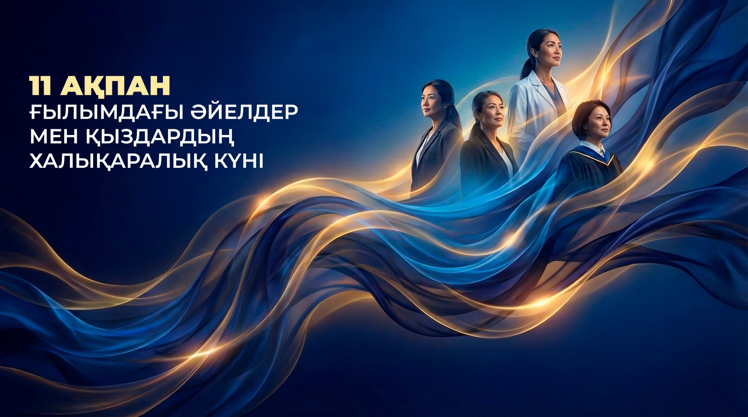 Құрметті ғалым әйелдер, зерттеушілер, жас ғалымдар және ғылым жолын таңдаған жастар!