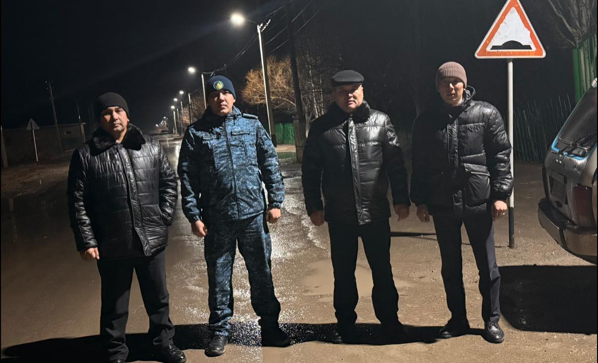 ТҮНГІ РЕЙДТІК ЖҰМЫСТАР ЖҮРГІЗІЛДІ