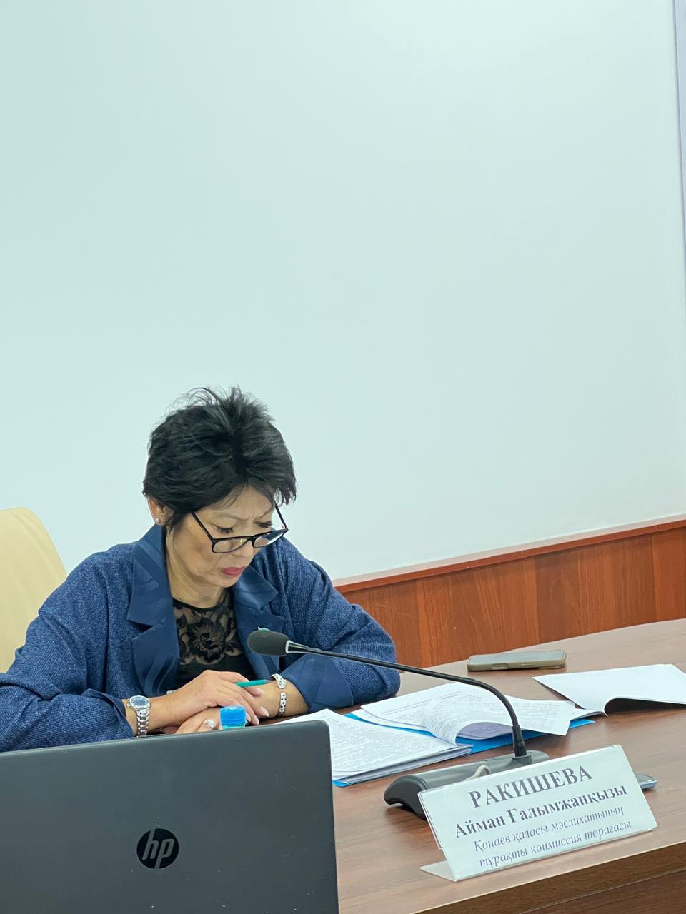 Қонаев қаласының мәслихаты жұмыс жасауда
