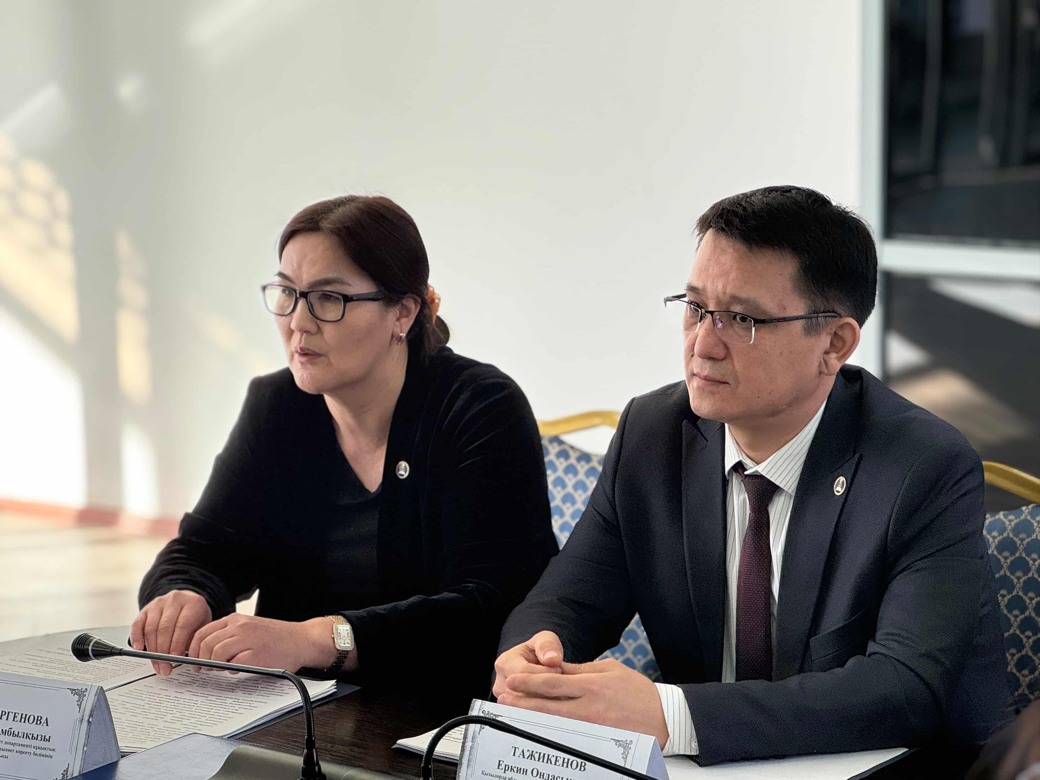 Пробация есебінде тұрған жастармен кездесу өтті