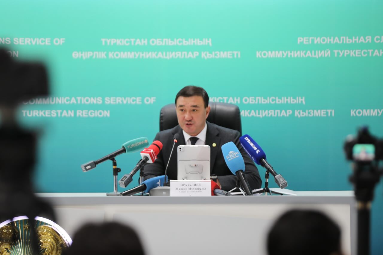 САЙРАМ АУДАНЫНЫҢ ӘЛЕУМЕТТІК-ЭКОНОМИКАЛЫҚ ДАМУ БОЙЫНША БАСПАСӨЗ БРИФИНГІ ӨТТІ