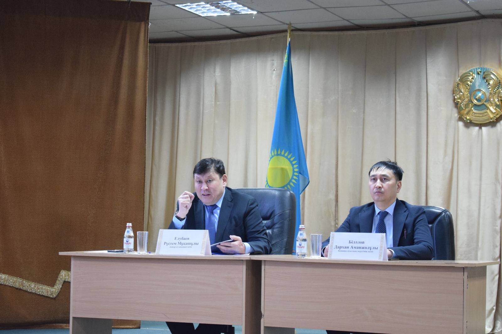 Аудан әкімінің тұрғындармен кезекті кездесулері