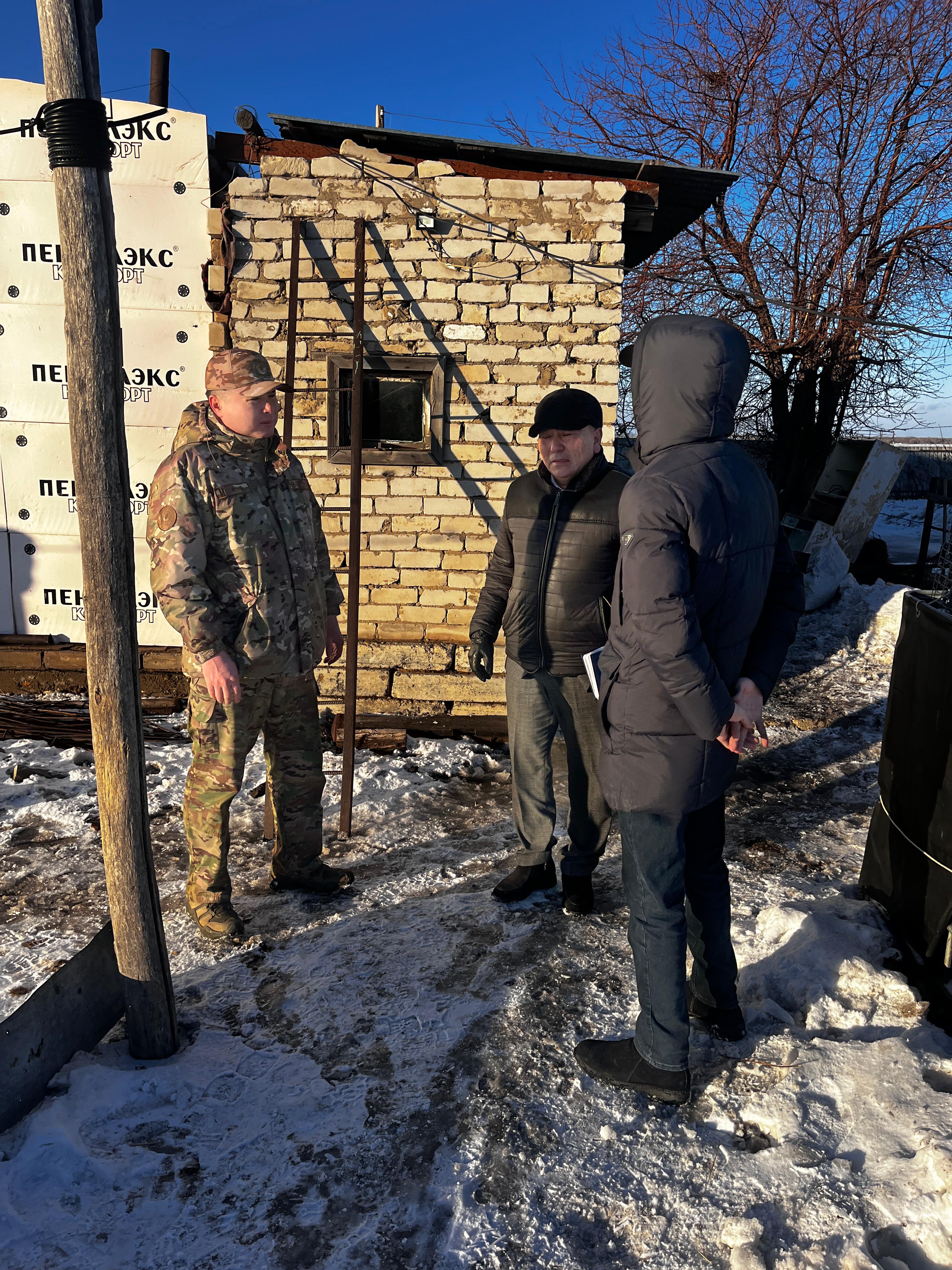 Ертіс ауылдық округінде орын алған табиғи құбылыстан кейін тұрғын үй секторын тексеру жұмыстары жедел қолға алынды.