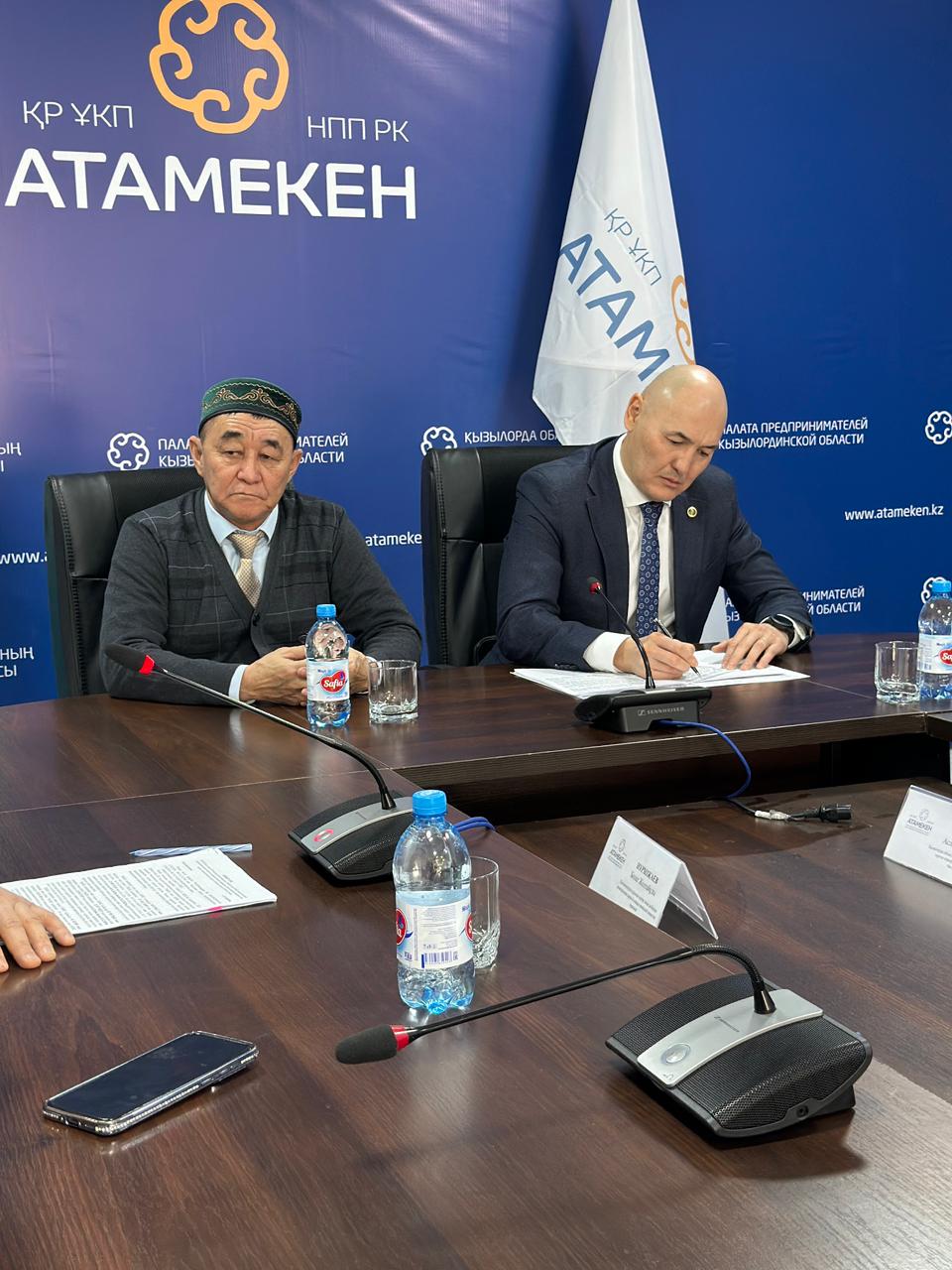 QYZYLORDA: ДЕПАРТАМЕНТ БАСШЫСЫ КӘСІПКЕРЛЕРДІ ЖЕКЕ МӘСЕЛЕЛЕРІ БОЙЫНША ҚАБЫЛДАДЫ