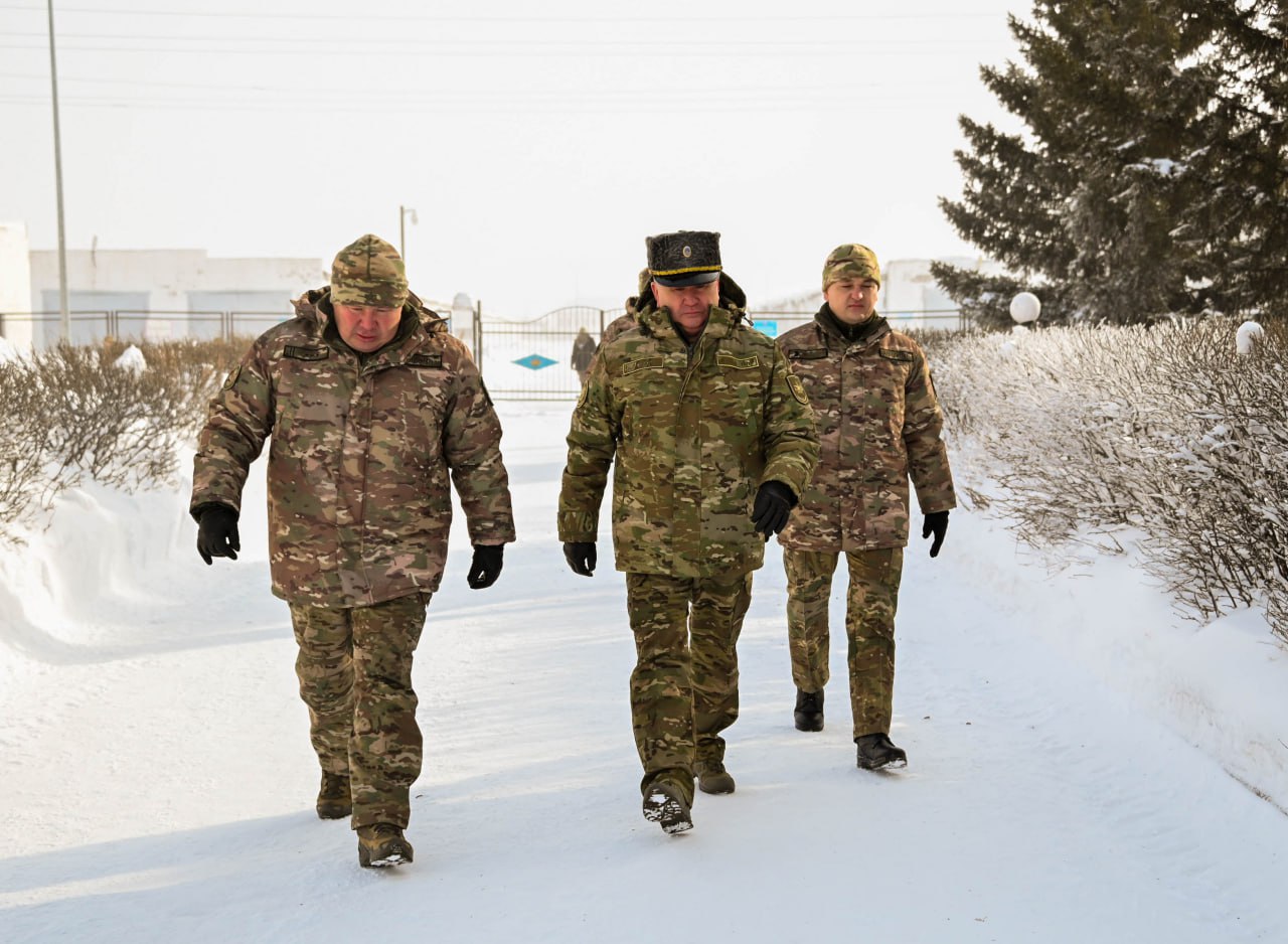 Ақмола гарнизонында Әуе шабуылына қарсы қорғаныс әскерлерінің жауынгерлік дайындығы тексерілді