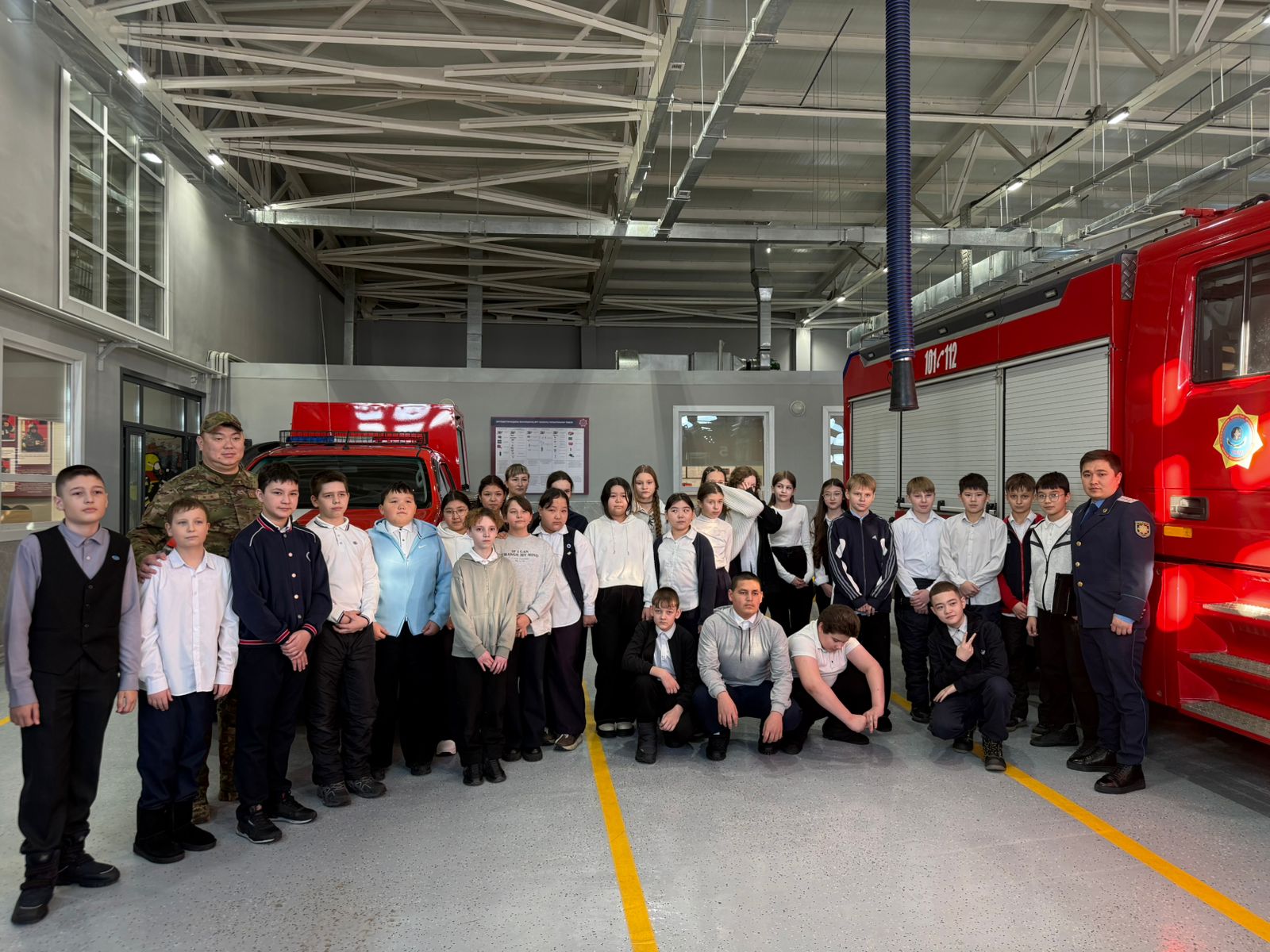 В Северо-Казахстанской области  проведена акция для школьников «Будни спасателя»