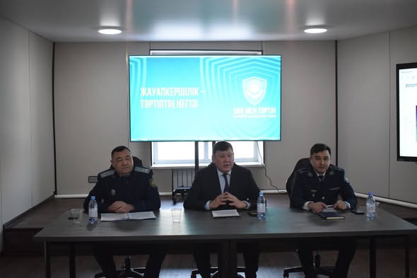 «Заң мен Тәртіп» тұжырымдамасын іске асыру: жастармен диалог