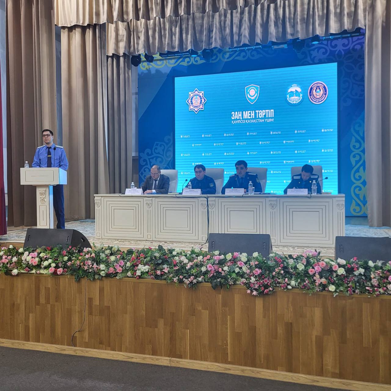 «Қауіпсіз қоғам» тұжырымдамасын іске асыру аясында қоғамдық тұрақтылықты қамтамасыз етуге және қылмыс деңгейін төмендетуге бағытталған кеңейтілген кеңес отырысы өтті