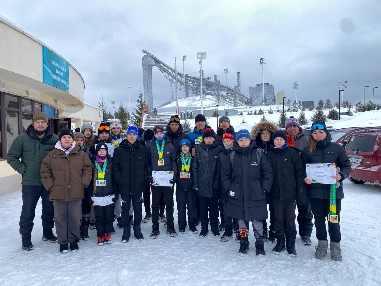 Биатлоннан Ақмола облысының чемпионатында табысты өнер көрсету