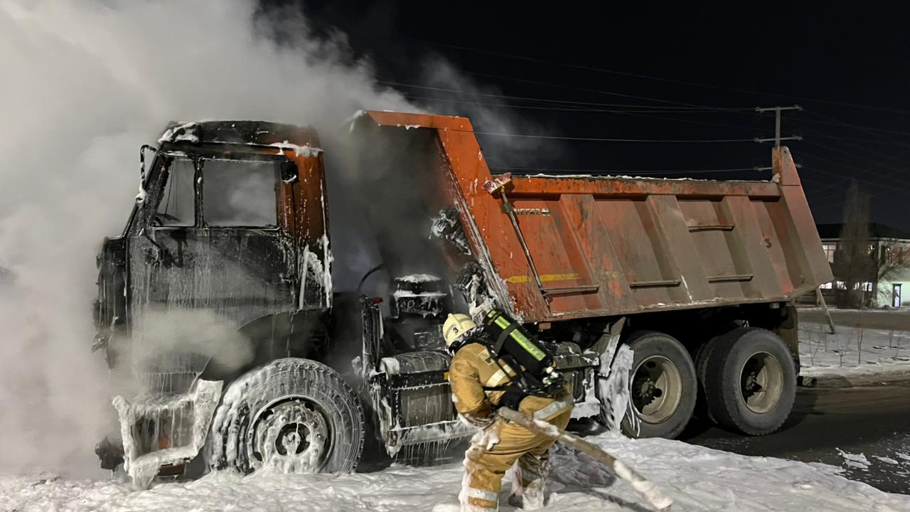 Жыл басынан бері 14 автокөліктің өртену дерегі тіркелді