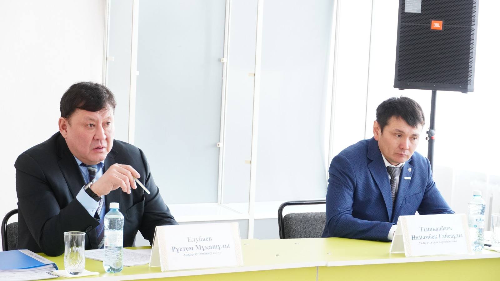 Аудан әкімінің тұрғындармен кезекті кездесулері