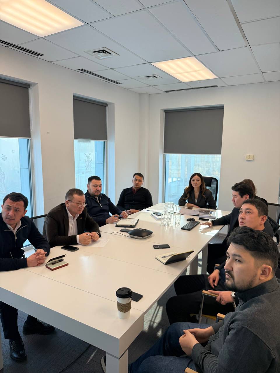 Научно-исследовательский проектный институт «Астанагенплан» посетила делегация из Жамбылской области.