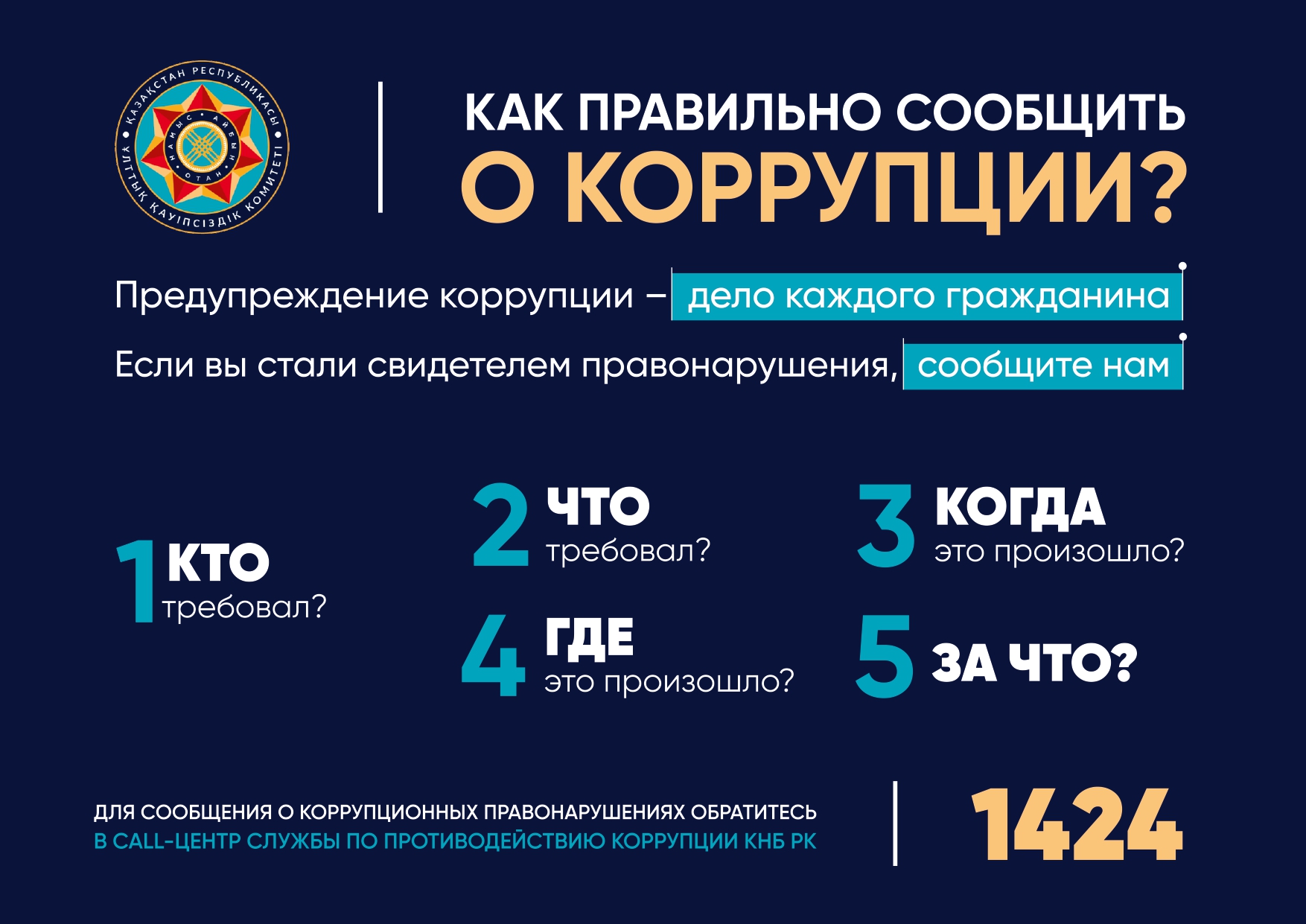 Как правильно сообщить о коррупции?