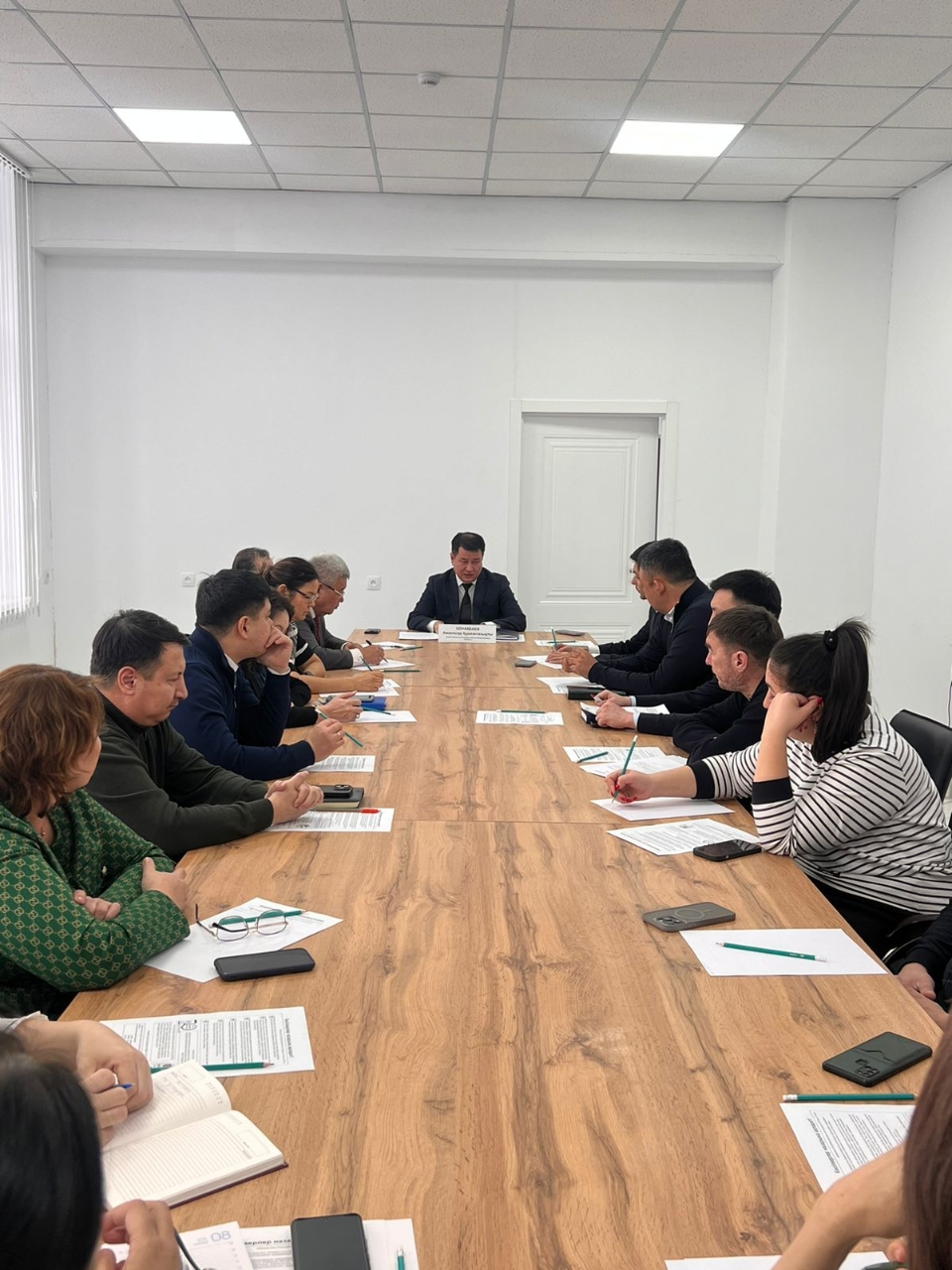 📌 Басқармада жұмыс тобының отырысы өтті