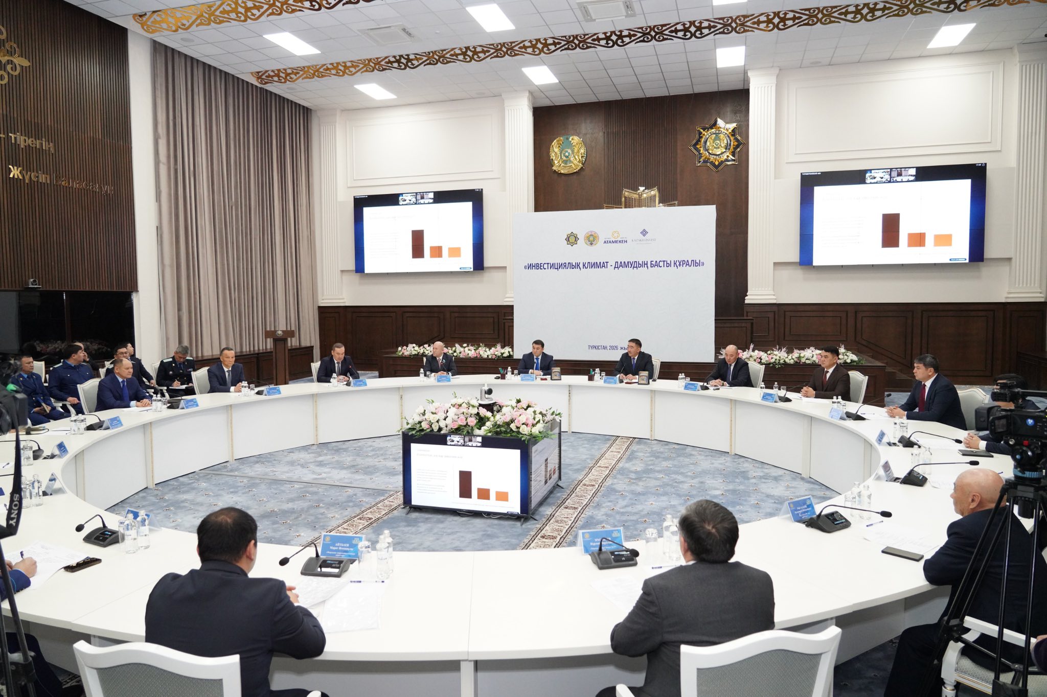 ТҮРКІСТАН ОБЛЫСЫ ПРОКУРАТУРАСЫНДА ИНВЕСТОРЛАРДЫҢ ҚҰҚЫҚТАРЫН ҚОРҒАУ ЖӘНЕ ИНВЕСТИЦИЯЛЫҚ ЖОБАЛАРДЫ СҮЙЕМЕЛДЕУ МӘСЕЛЕЛЕРІ ТАЛҚЫЛАНДЫ