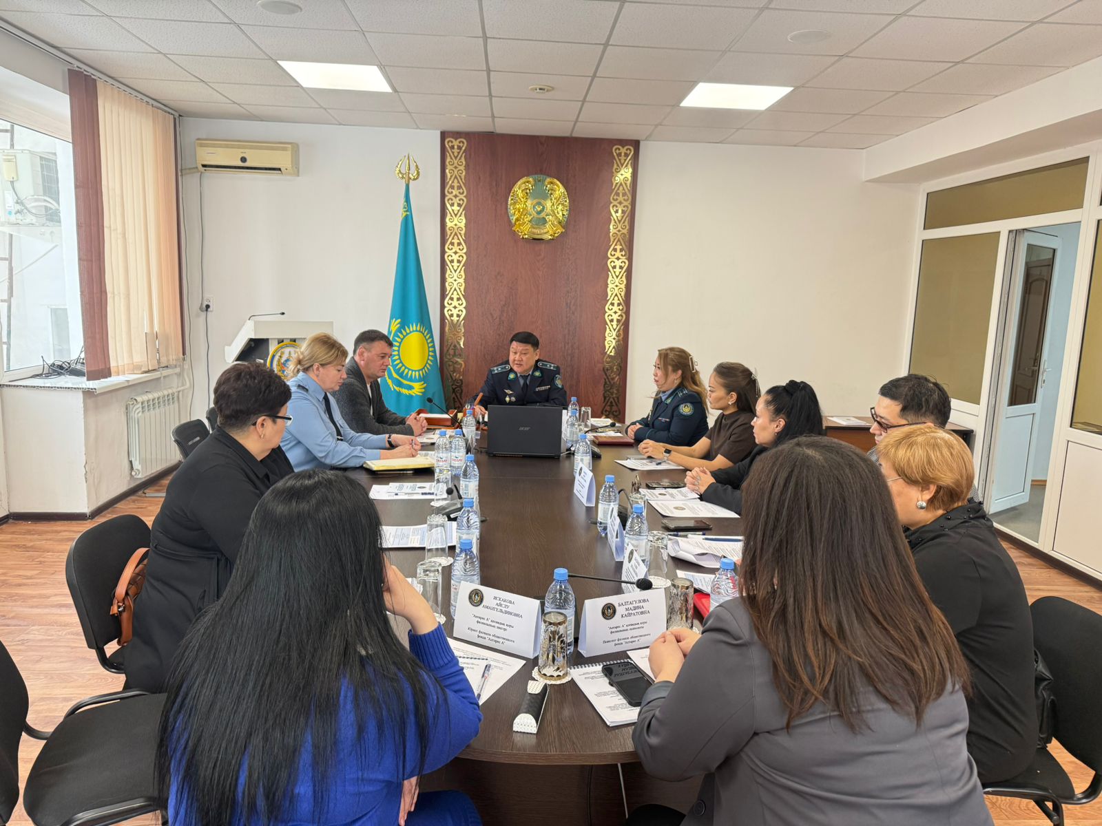 Павлодар облысы бойынша ҚАЖ департаментінде қылмыстың алдын алу және сотталғандарды қайта әлеуметтендіру мәселелері талқыланды