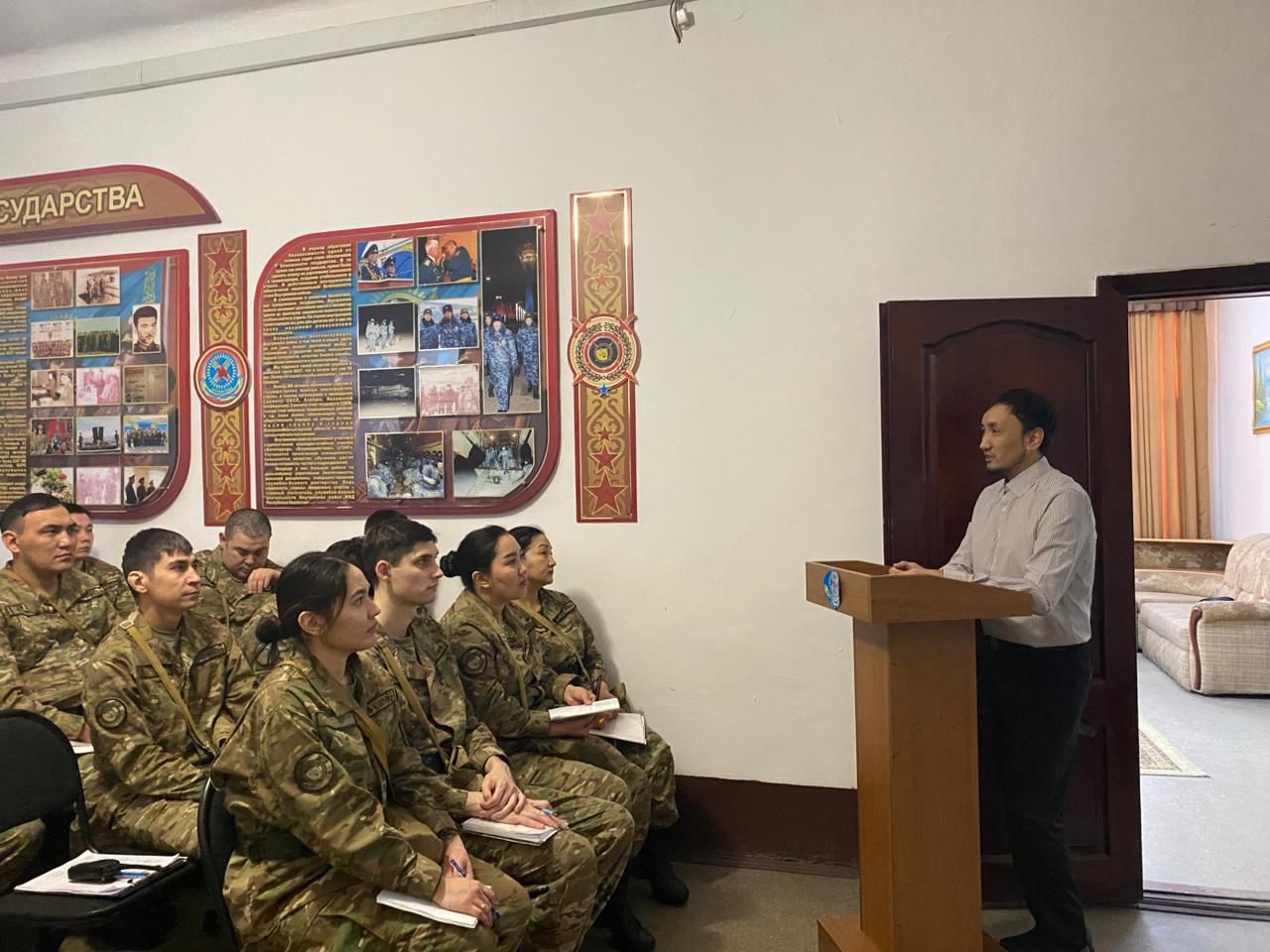 Встреча с военнослужащими