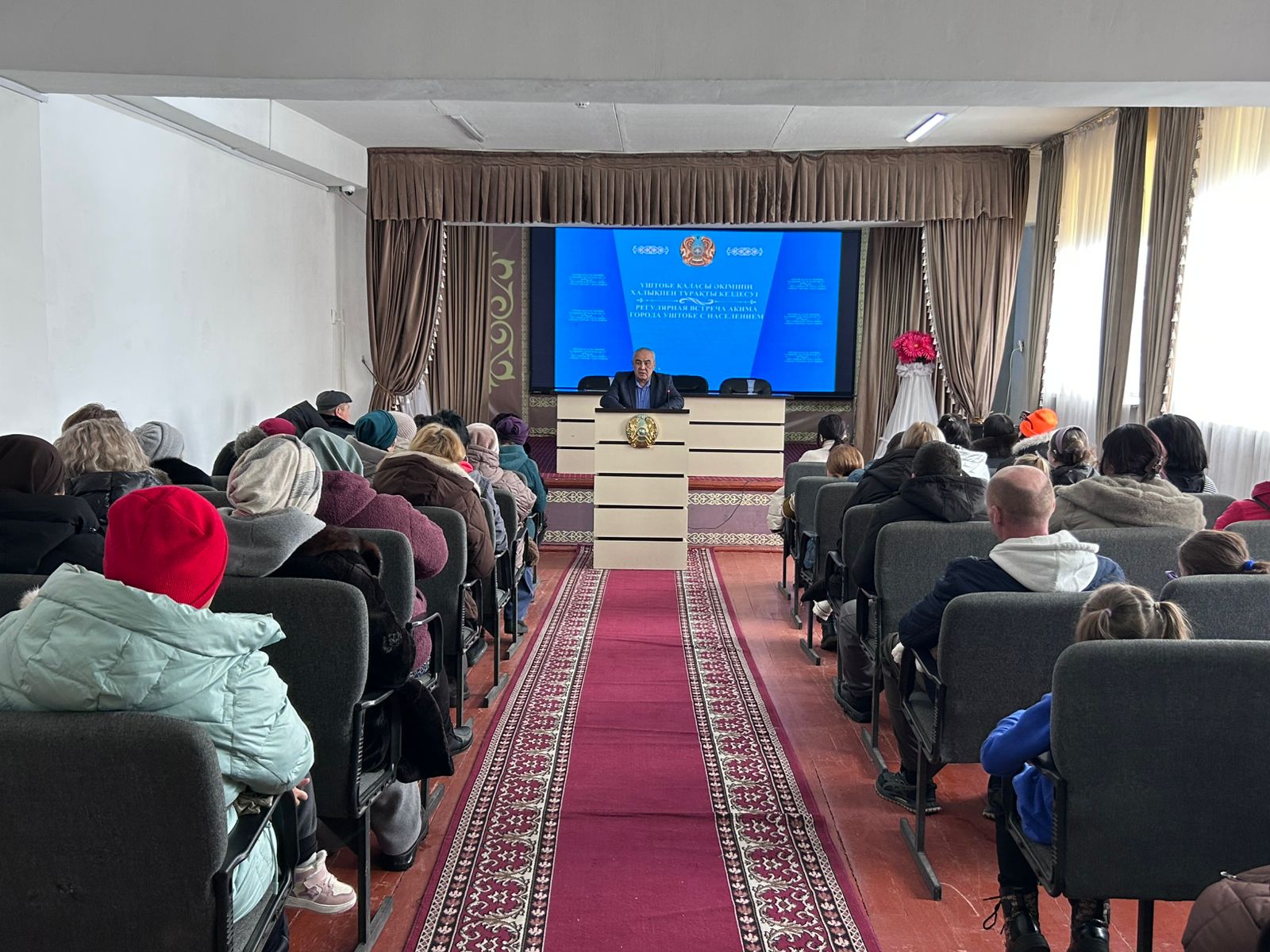 Достық ауылының тұрғындарымен кездесу өткізілді