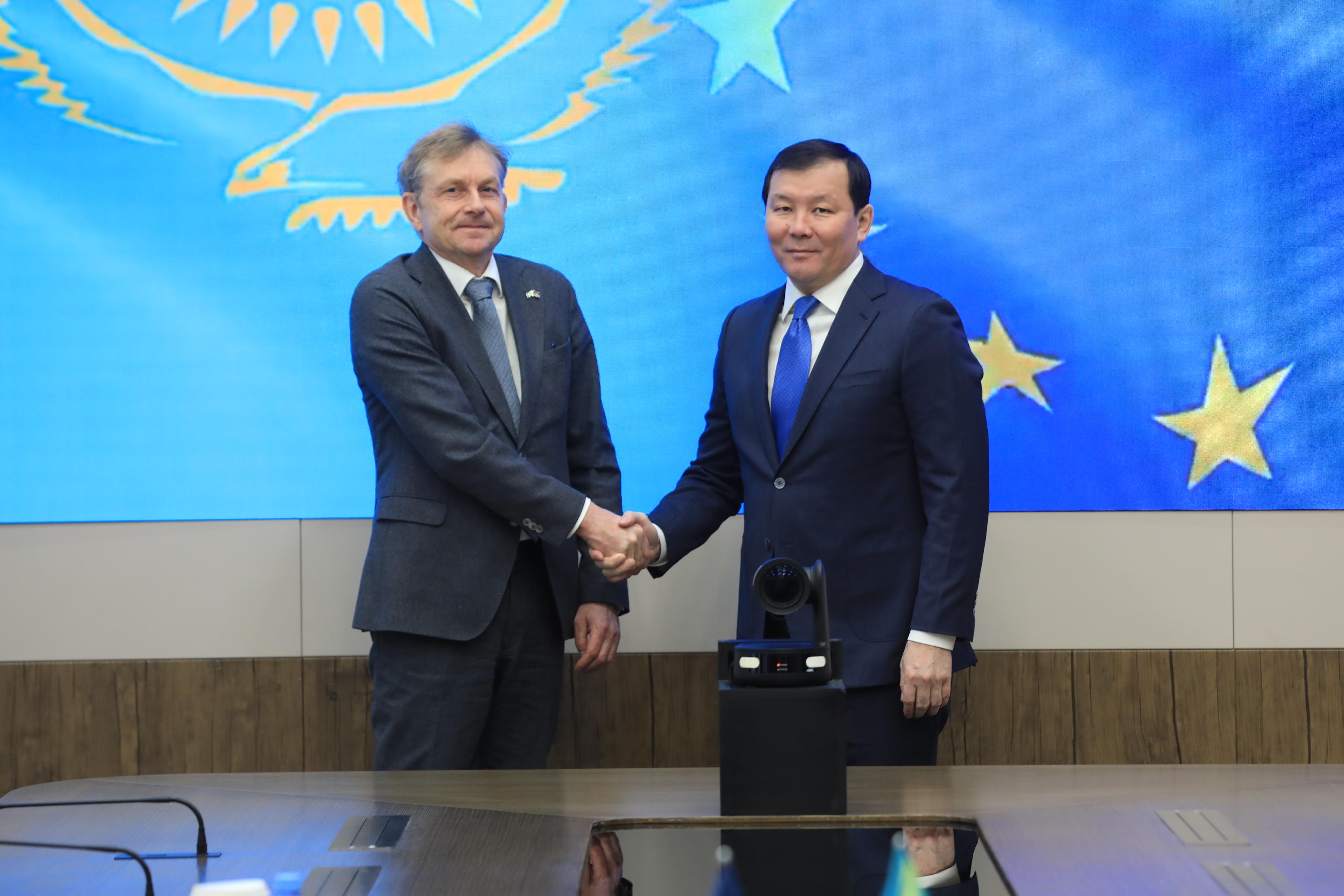 Глава региона Асхат Шахаров принял делегацию Европейского Союза