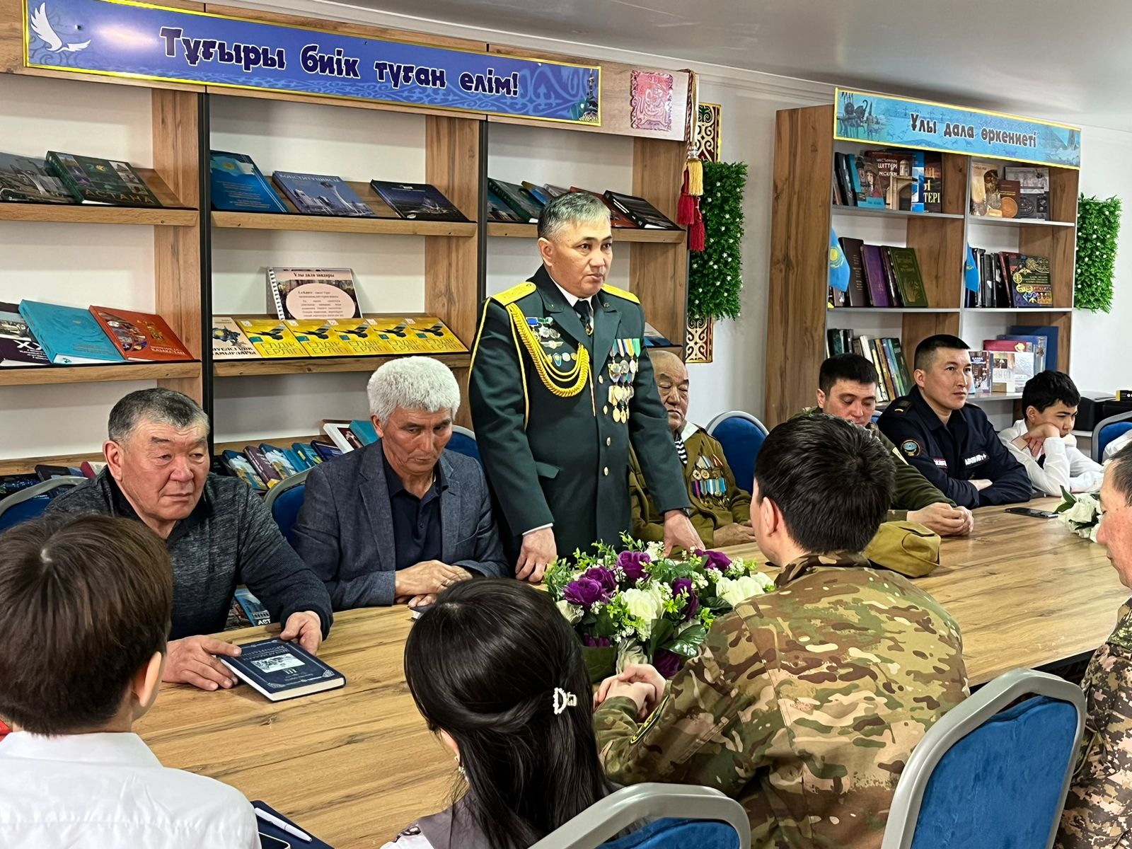 ШҚО-да ардагерлермен кездесу өтті