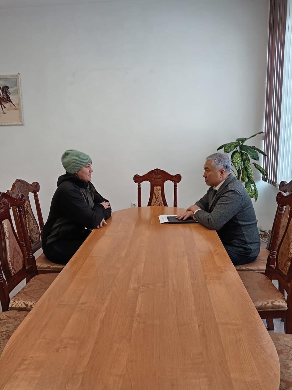 Ким Эдуард Афанасьевич Бастөбе ауыл тұрғындарымен кездесу өткізді.