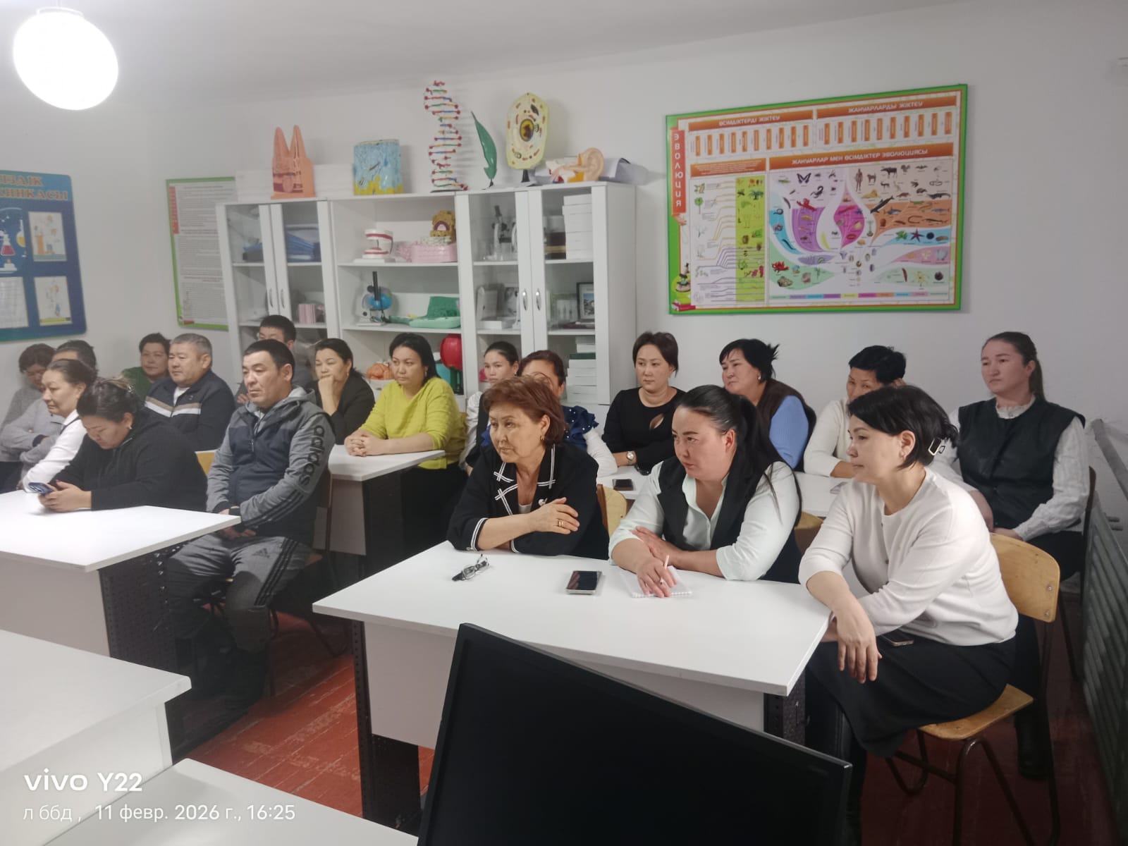 2026 жылғы 13 ақпанда Талас ауданы ойық ауылдық округінің Тұрымқұл ауылында білім саласының қызметкерлерімен кездесу өтті.
