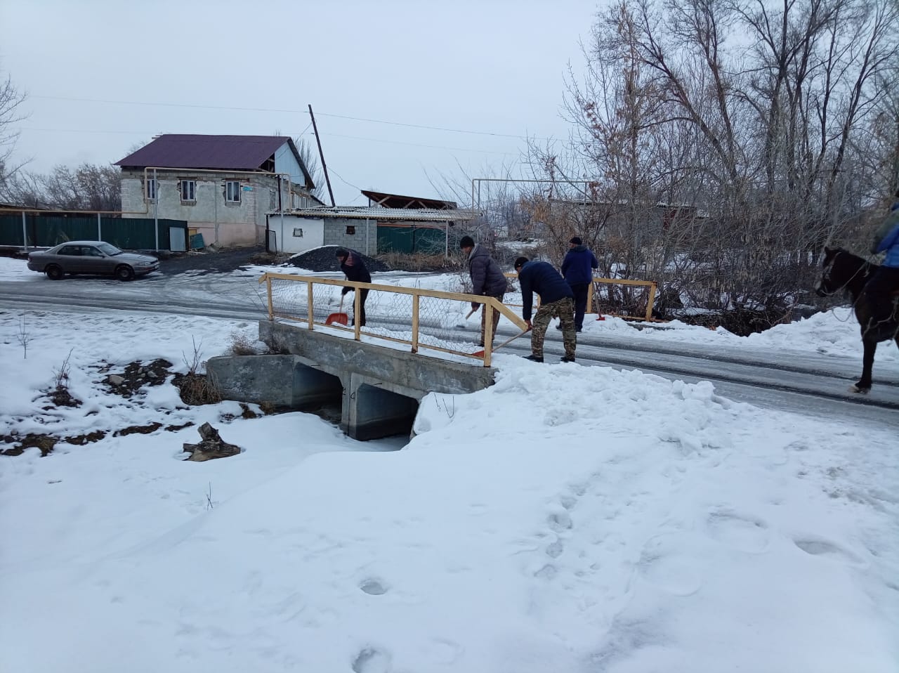 Су тасқынының алдын алу мақсатында жоспарлы жұмыстар жүргізілуде