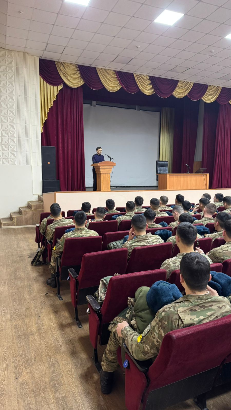 Встреча с курсантами военной академии