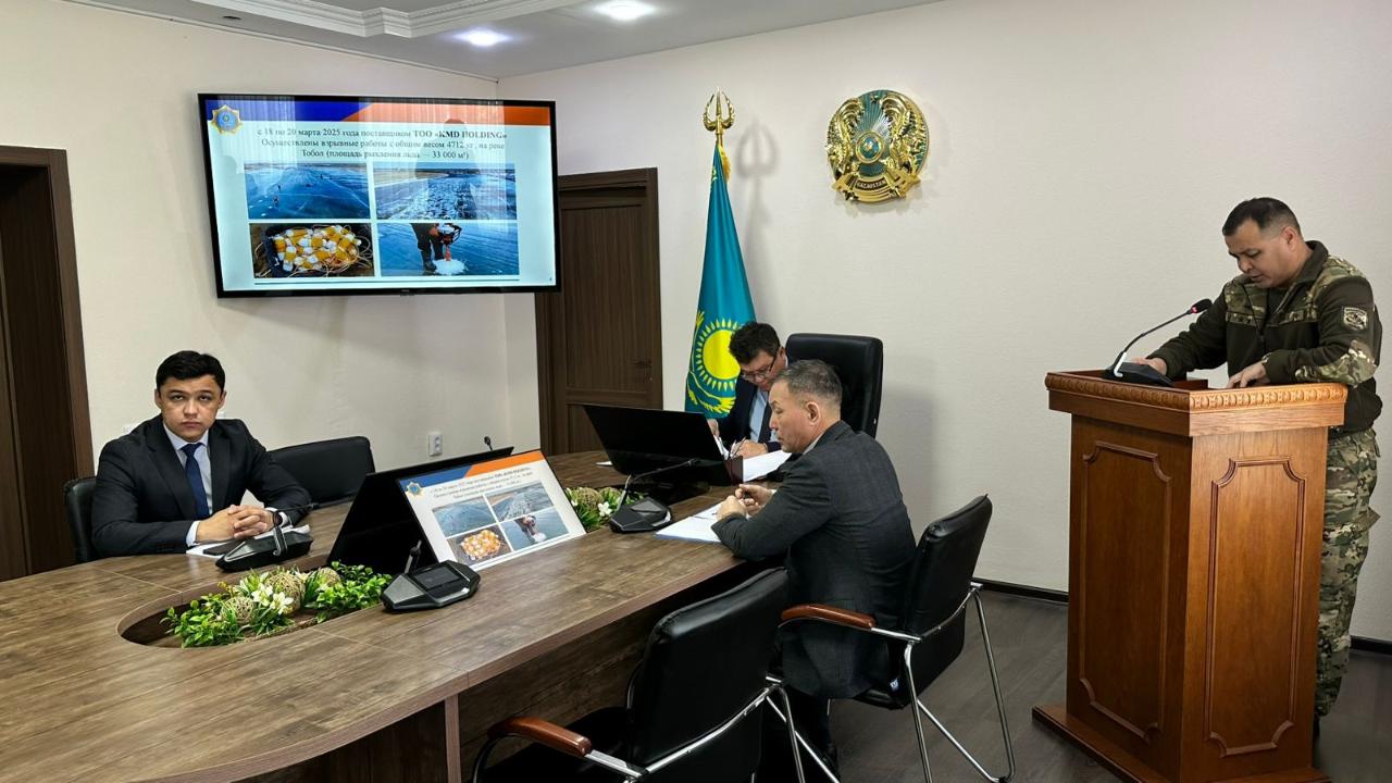 Облыс әкімінің тапсырмасы бойынша Қостанай ауданында су тасқыны кезеңіне кешенді дайындық жүргізілуде.