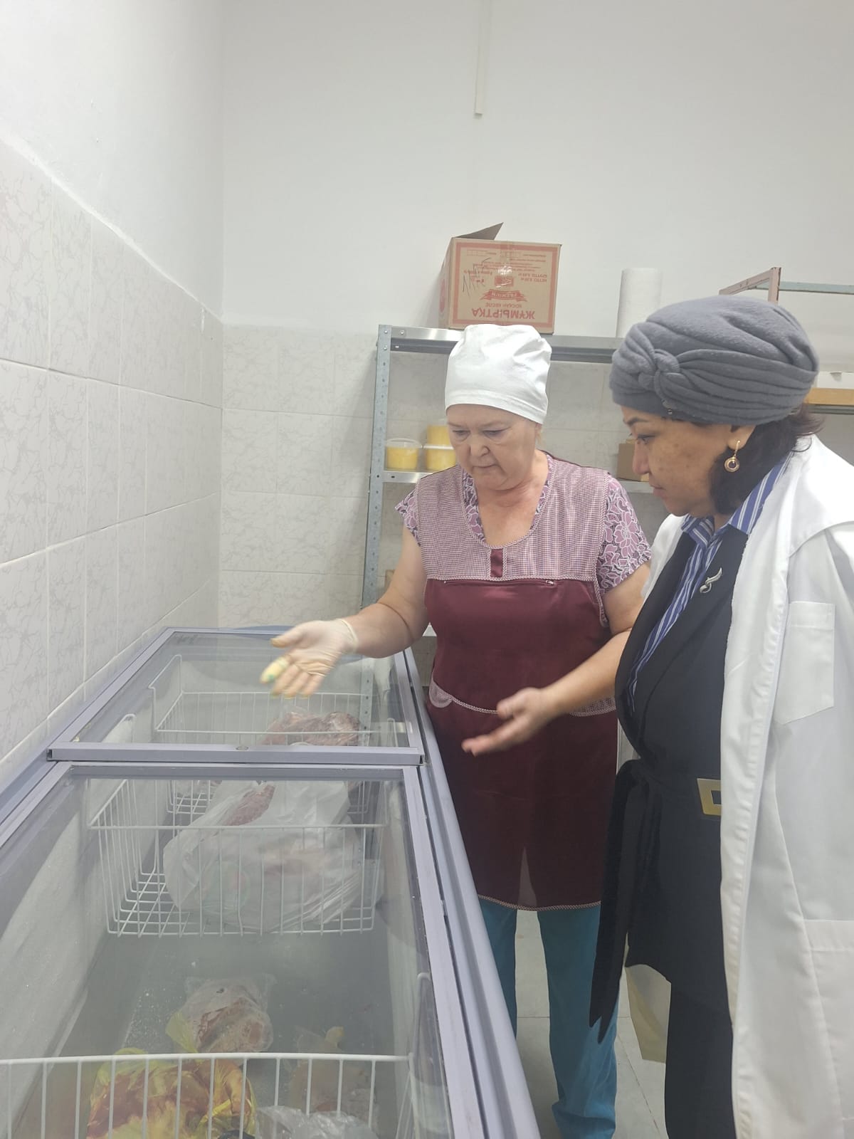 Аудан мектептеріндегі тамақтандыруды ұйымдастыруға мониторинг жүргізілді.