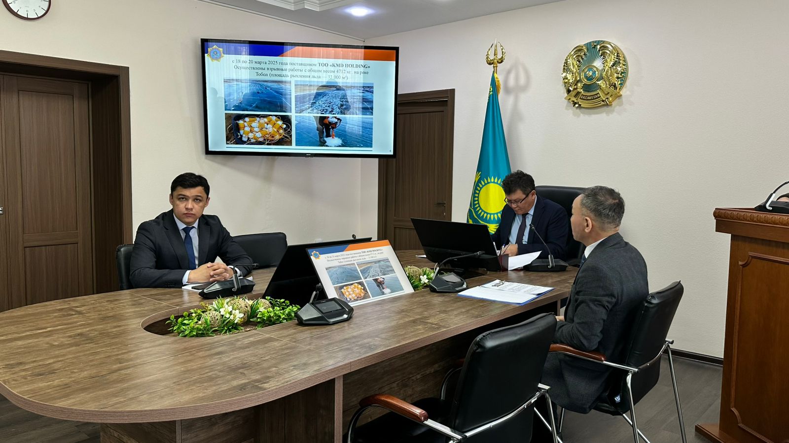 Облыс әкімінің тапсырмасы бойынша Қостанай ауданында су тасқыны кезеңіне кешенді дайындық жүргізілуде