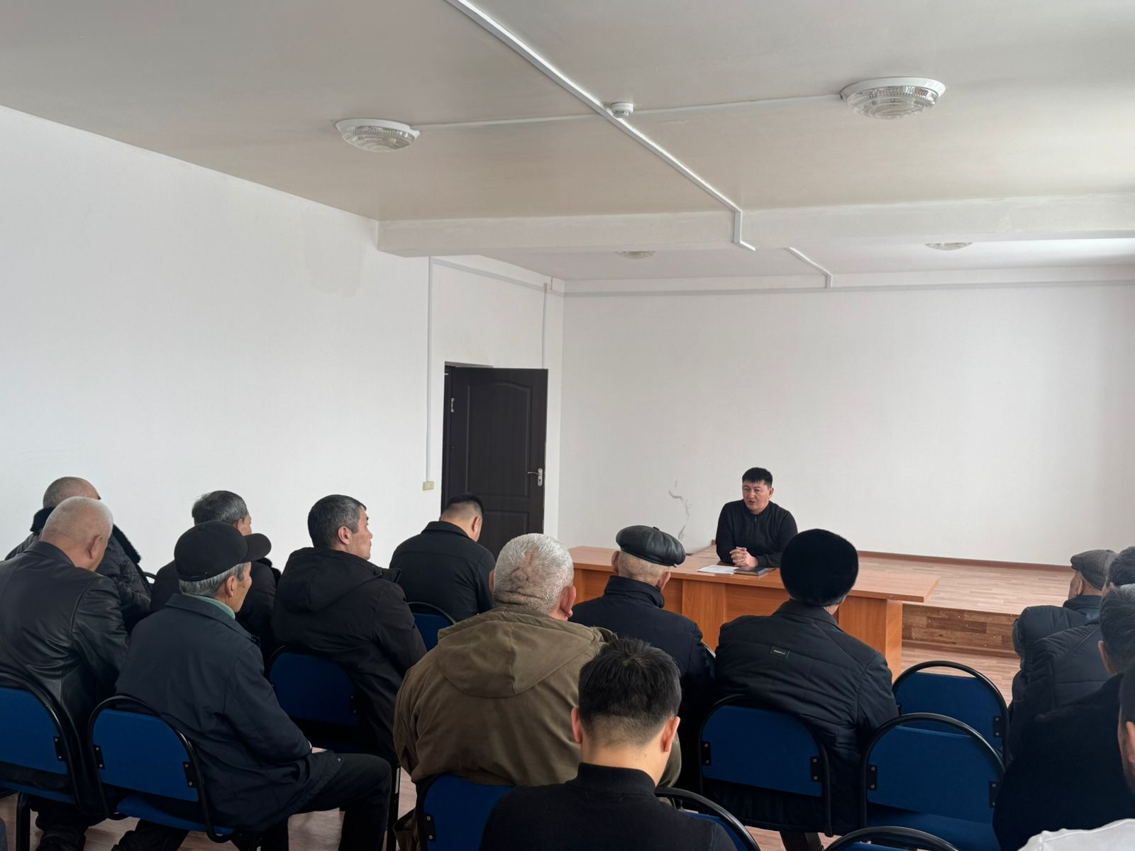 Ауыл тұрғындарымен кездесу