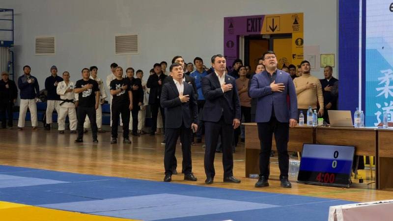 Маңғыстау облысында салауатты өмір салтын насихаттау және есірткінің алдын алу мақсатында дзюдодан турнир ұйымдастырылды