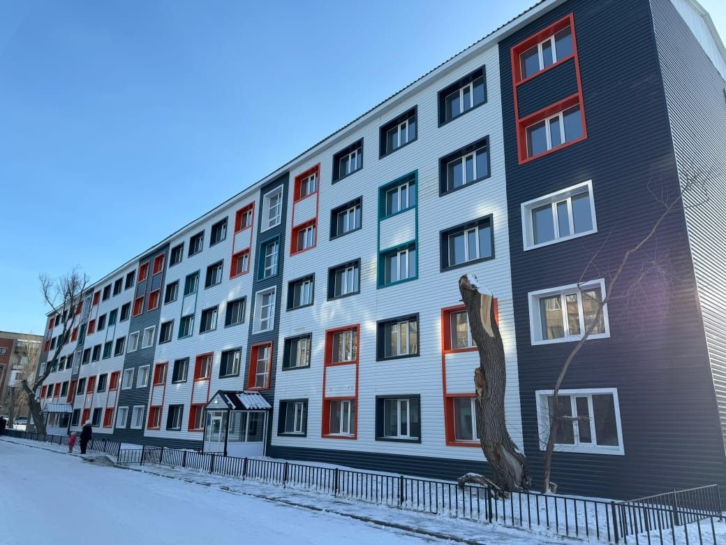 Арқалық қаласында 55 пәтерлі тұрғын үй пайдалануға берілді