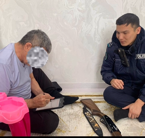 Қару иелеріне ескерту