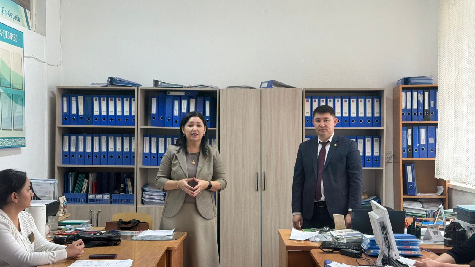 Мағжан Жұмабаев атындағы мектепте Конституциялық өзгерістер талқыланды