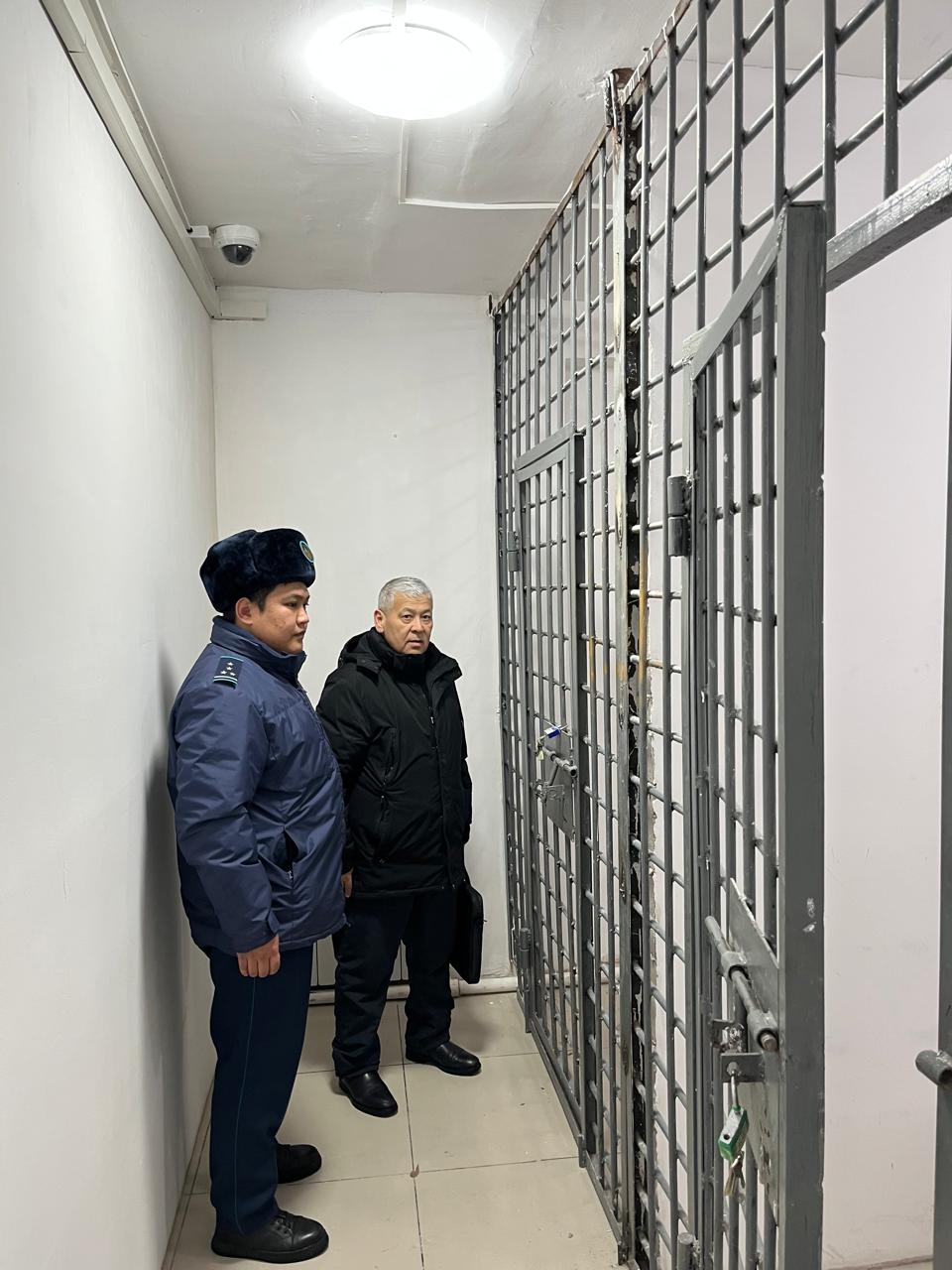 Қаражал қаласының арнаулы үй-жайдың (Уақытша ұстау бөлмесі) барды