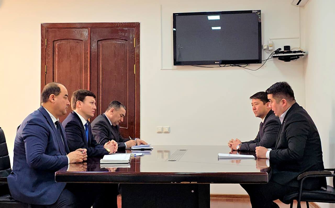 Аудан әкімі «Amanat» партиясы Қызылорда облыстық филиалының төрағасымен кездесті