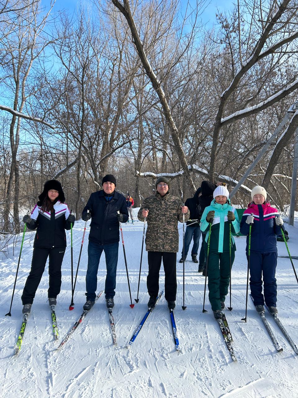Қысқы шаңғы серуені – сергектік пен көтеріңкі көңіл күйдің кепілі